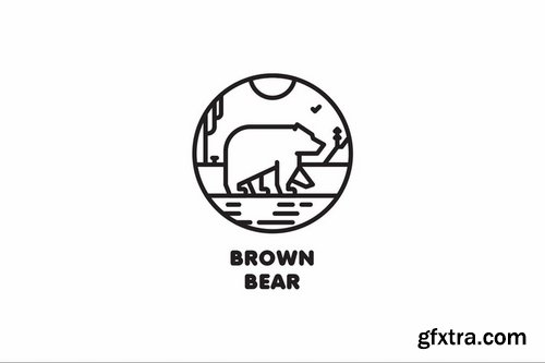 Brown Bear Logo