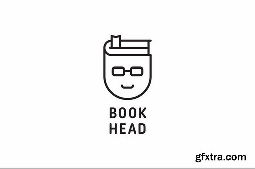 Book Head Logo