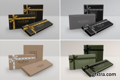 Retail Boxes Vol.2 Bag & Box Packaging Mockups