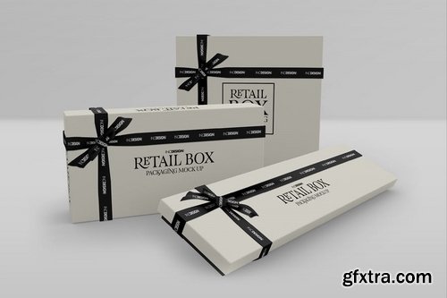 Retail Boxes Vol.2 Bag & Box Packaging Mockups