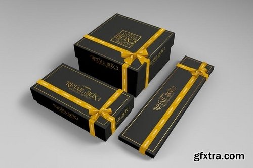 Retail Boxes Vol.2 Bag & Box Packaging Mockups