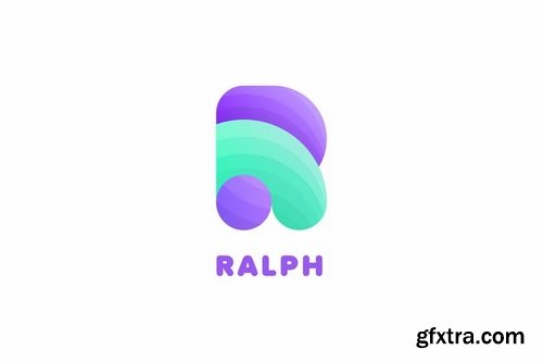 Ralph R Letter Logo