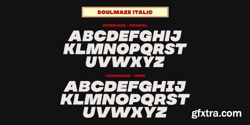 MADE Soulmaze Font Family - 5 Fonts