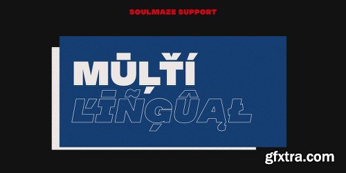 MADE Soulmaze Font Family - 5 Fonts