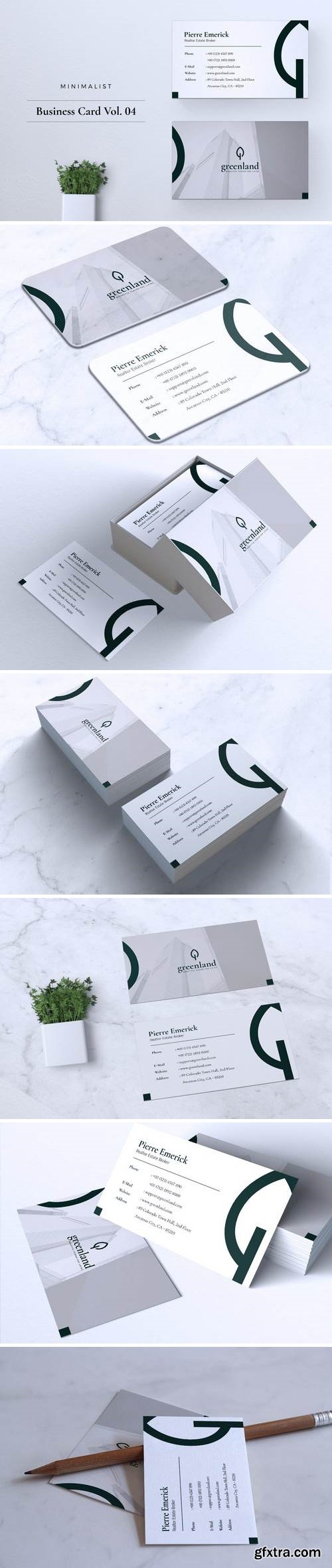 Minimalist Business Card Vol. 04