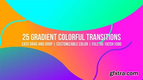 Videohive - Gradient Colorful Transitions - 23161255