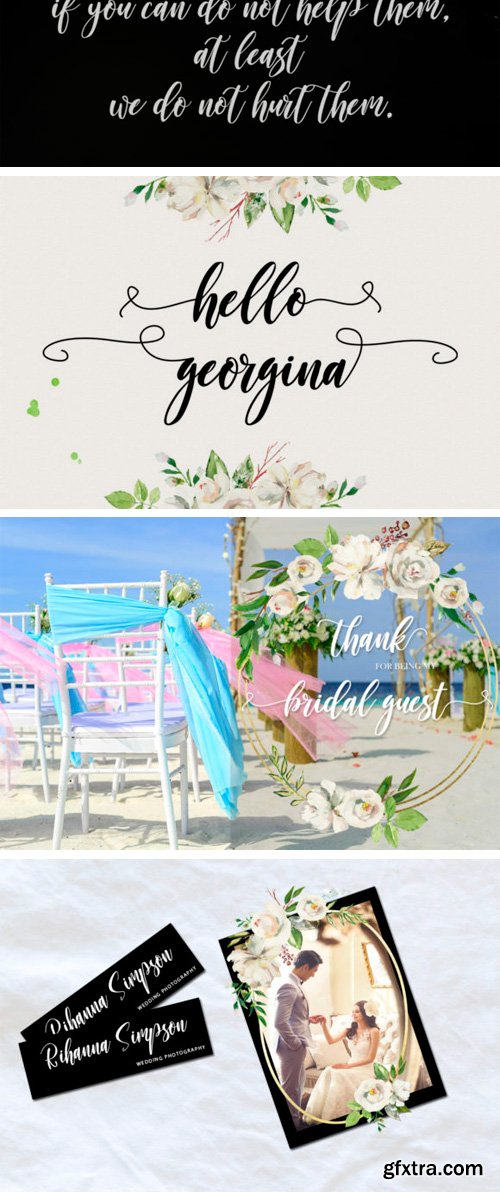 Georgina Script Font