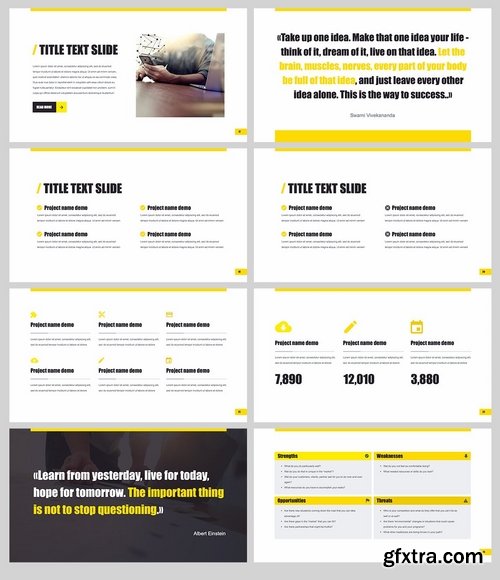 Business Case - Powerpoint Keynote and Google Slides Templates