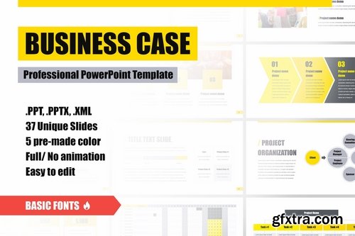 Business Case - Powerpoint Keynote and Google Slides Templates