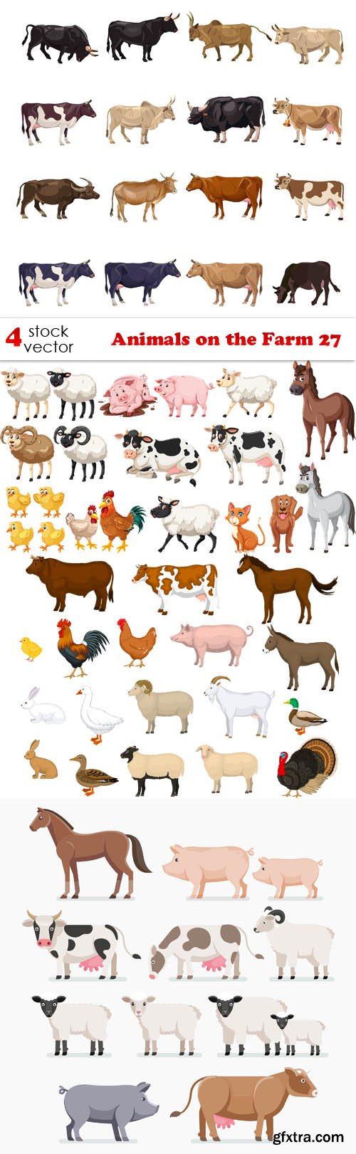 Vectors - Animals on the Farm 27