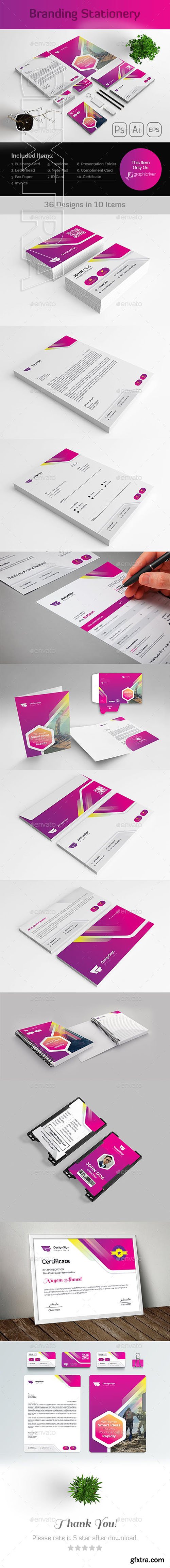 GraphicRiver - Branding Stationery Template 23158877