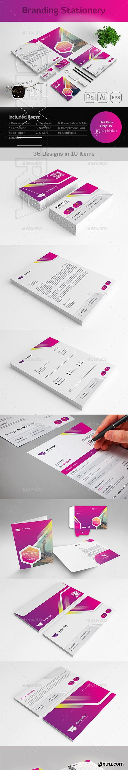 GraphicRiver - Branding Stationery Template 23158877