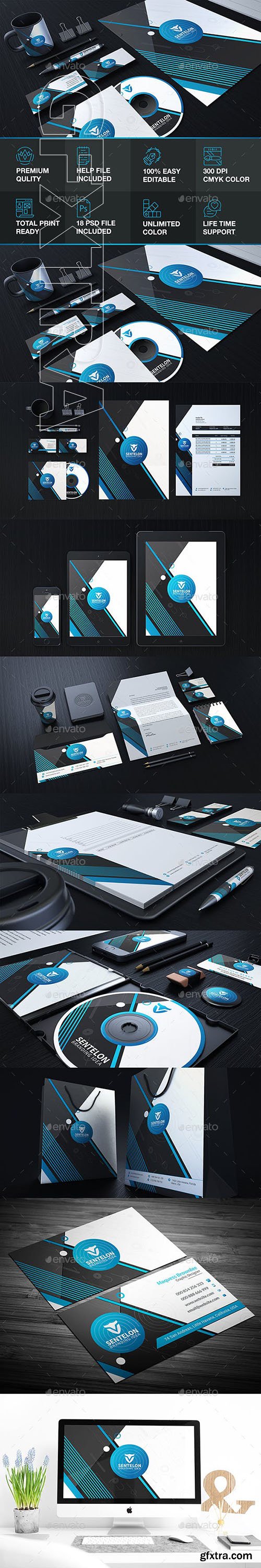 GraphicRiver - Lentelon Corporate Stationary Identity 23153000