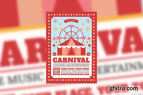 Carnival Event Flyer