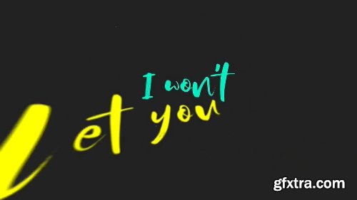 Videohive Lyrics Kinetic Typography 2 22092016