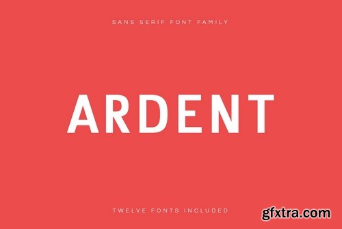 CM - Ardent Sans - Modern Font Family 3439484