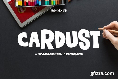 CM - Cardust - Fun Font 3439962