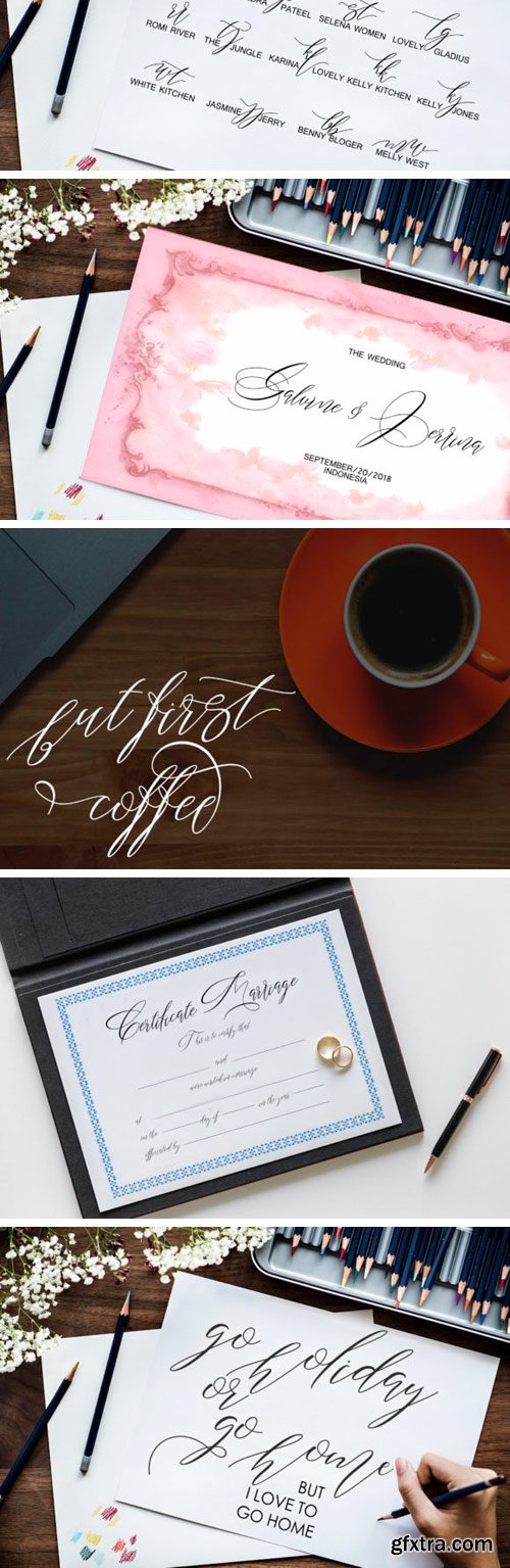 Salwomen Script Font