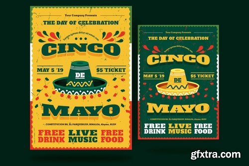 Cinco De Mayo Flyer