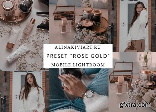 Alina Kiviart - Rose & Gold Lightroom & Mobile Presets