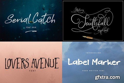 CM - 126 Fonts Bundle 1778651