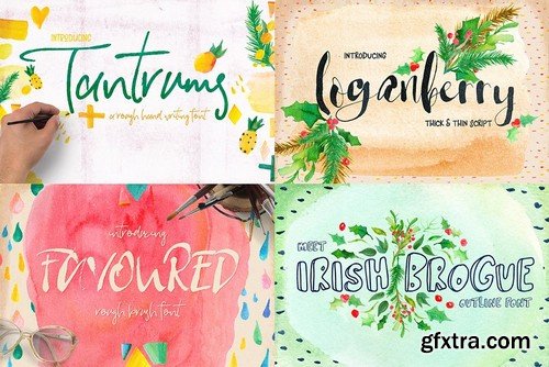 CM - 126 Fonts Bundle 1778651