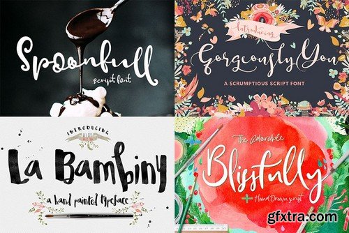 CM - 126 Fonts Bundle 1778651