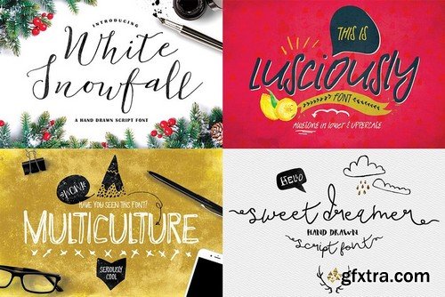 CM - 126 Fonts Bundle 1778651