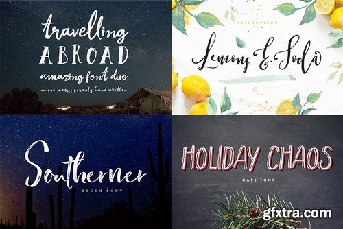 CM - 126 Fonts Bundle 1778651