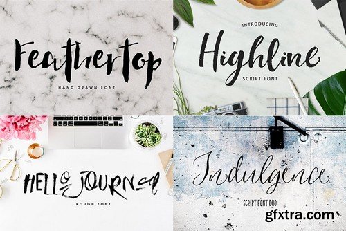 CM - 126 Fonts Bundle 1778651