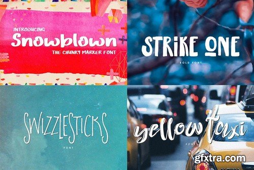 CM - 126 Fonts Bundle 1778651