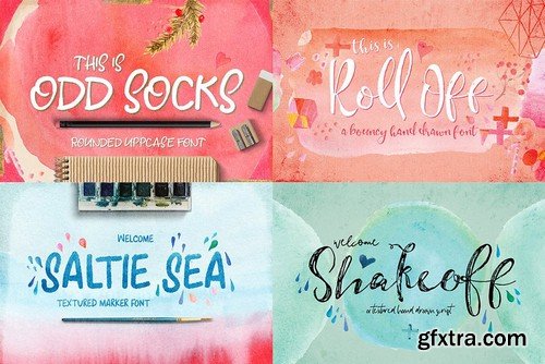 CM - 126 Fonts Bundle 1778651