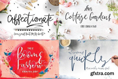 CM - 126 Fonts Bundle 1778651