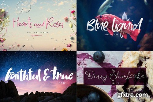 CM - 126 Fonts Bundle 1778651