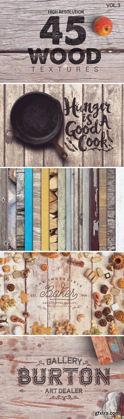 45 Wood Textures vol3