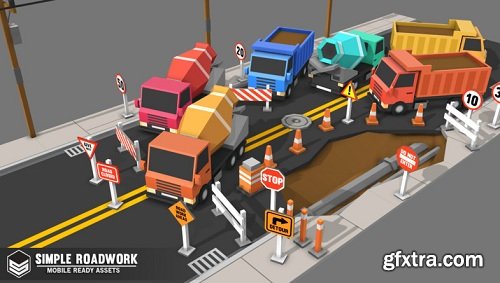 Simple Roadwork - Cartoon City