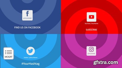 MotionArray Transition With Social Media Icons 175096