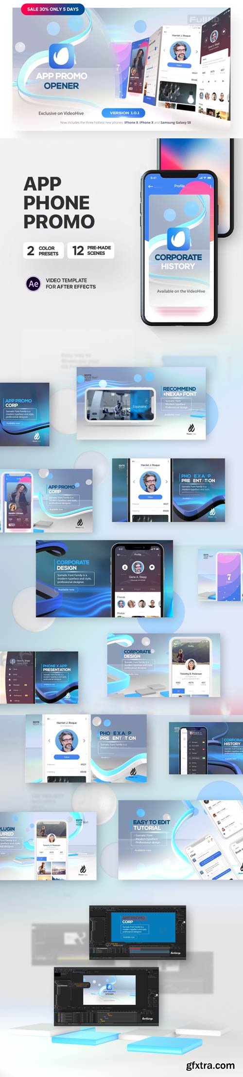 Videohive - Phone X - App Presentation - 22471322