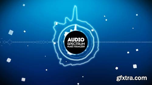 Videohive - Audio React Spectrum Music Visualizer - 13124457