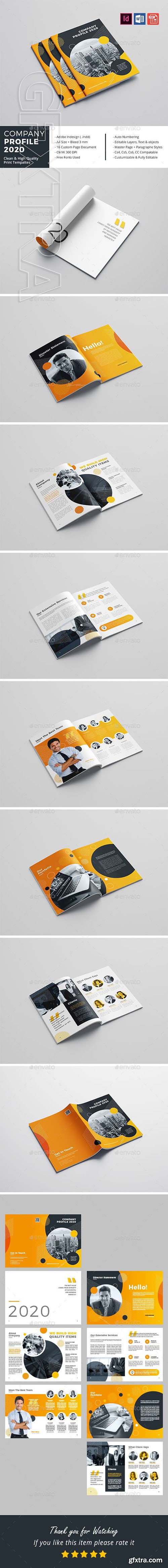 GraphicRiver - Company Profile 2020 23210366