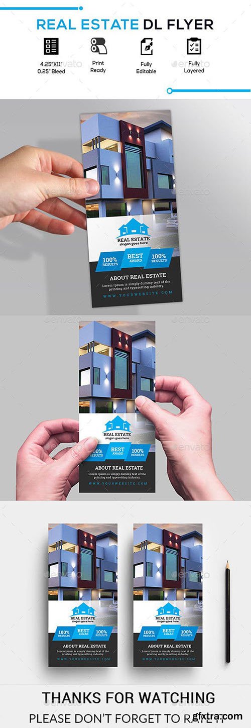 GraphicRiver - Real Estate Dl Flyer 23165454