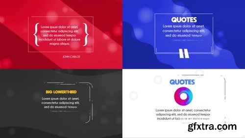 MotionArray Clean Quotes Pack 174762