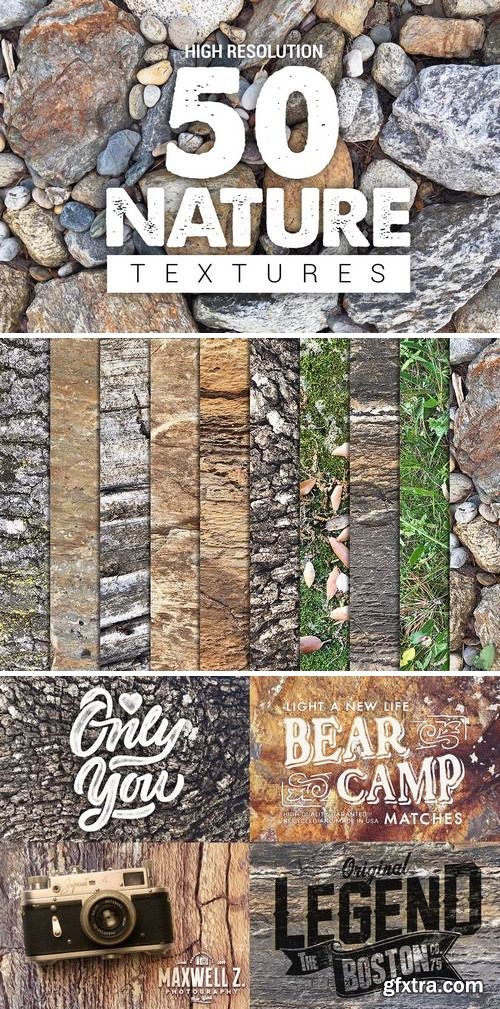 50 Nature Textures vol1