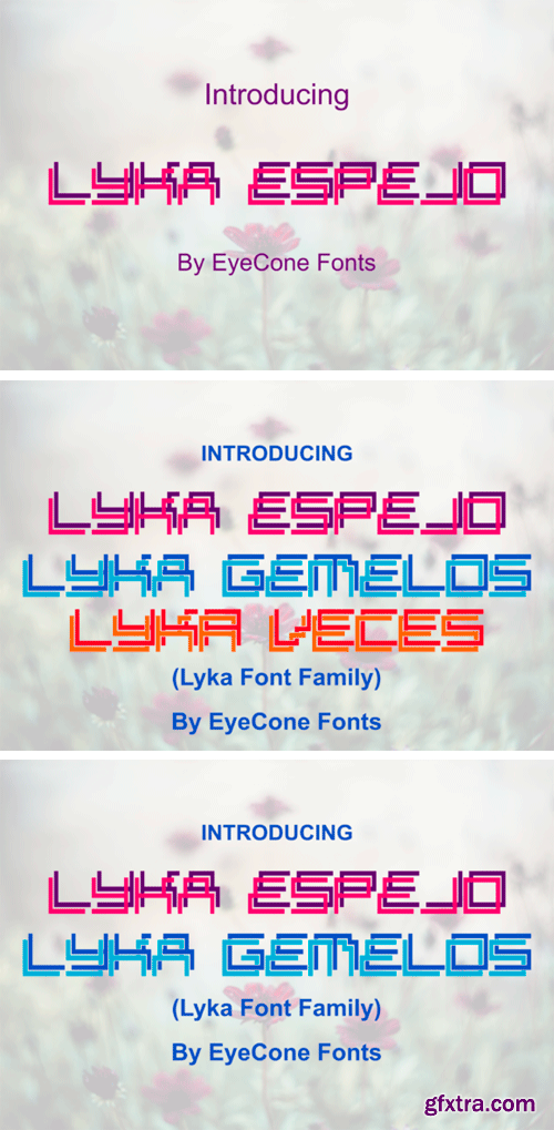 Lyka Font Family