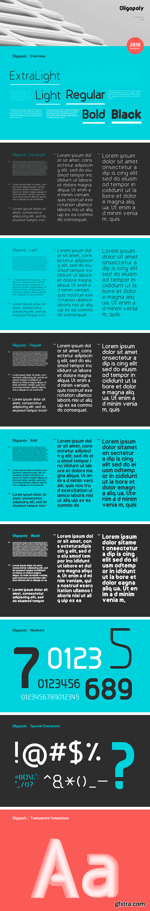 Oligopoly Font Family