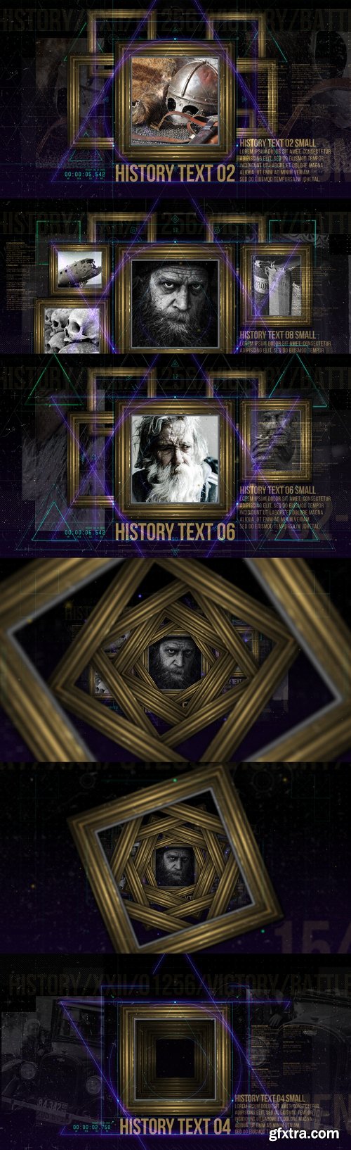 Videohive History in Frames 23061950