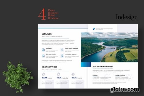 Clean and Minimal Business Brochure