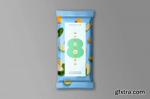 Chocolate Bar Mock-Up Template