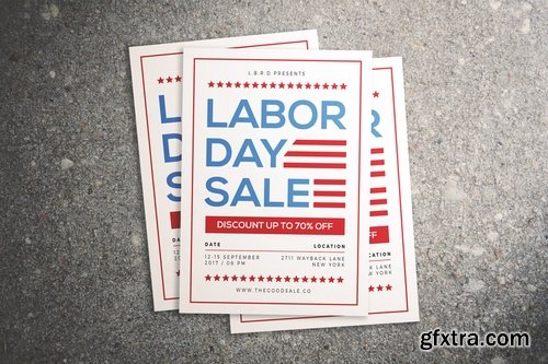 Labor Day Sale Flyer