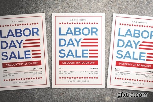 Labor Day Sale Flyer